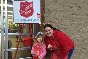 Experience Friday: Ringing the Salvation Army Bell